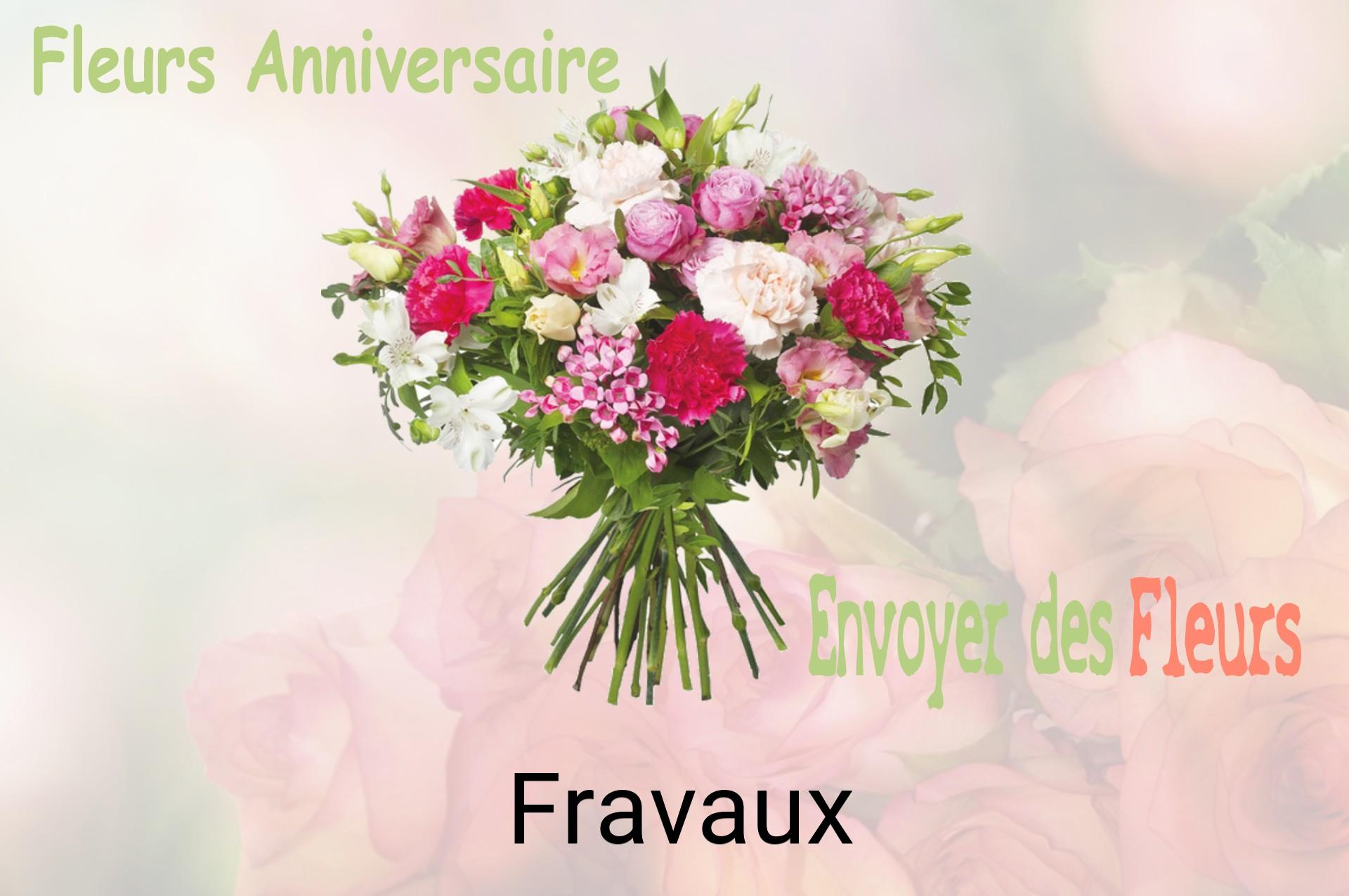 Bouquet de fleurs d’anniversaire livré à Fravaux