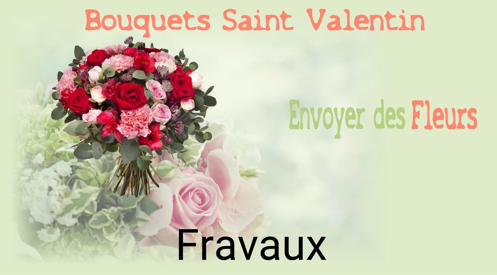 Roses de Saint-Valentin livrées à Fravaux